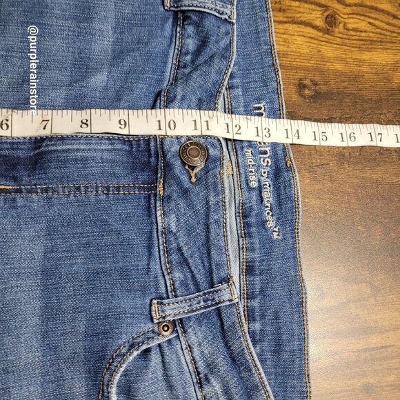 Maurices Jeans Size 18WR Skinny Mid Rise Medium Wash Stretch Denim - Picture 9 of 12
